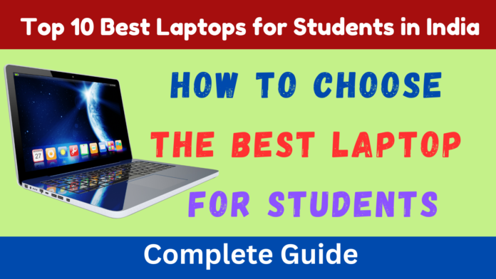 Best Laptop for Students in India